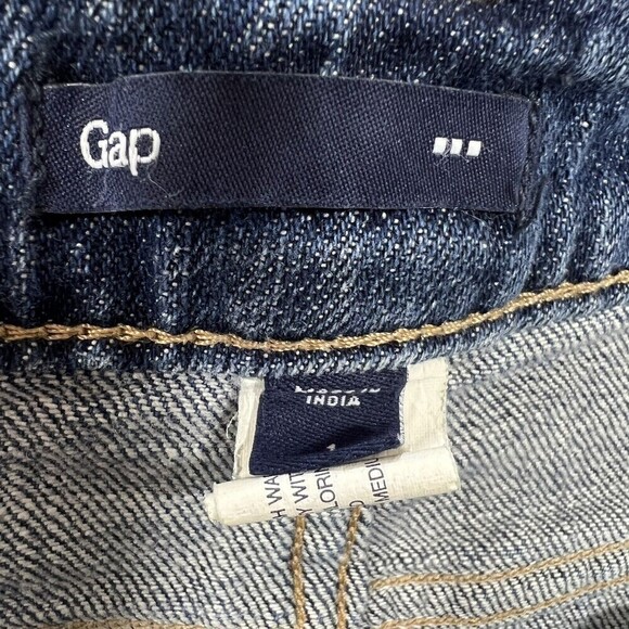 Gap Factory Women Denim Jean Skirts‎ Blue Mini Skirt Size 1 - Picture 3 of 7